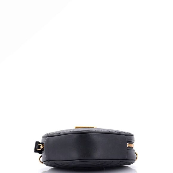 Louis Vuitton New Wave Heart Crossbody Bag Quilted Leather Black - Picture 4 of 9